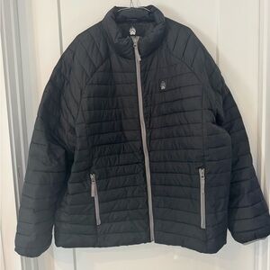 Duluth Trading Co Black Quilted Jacket